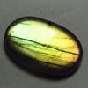New Madagascar - LABRADORITE - Oval Cabochon Huge size - 32x50 mm Gorgeous Strong Multy Fire